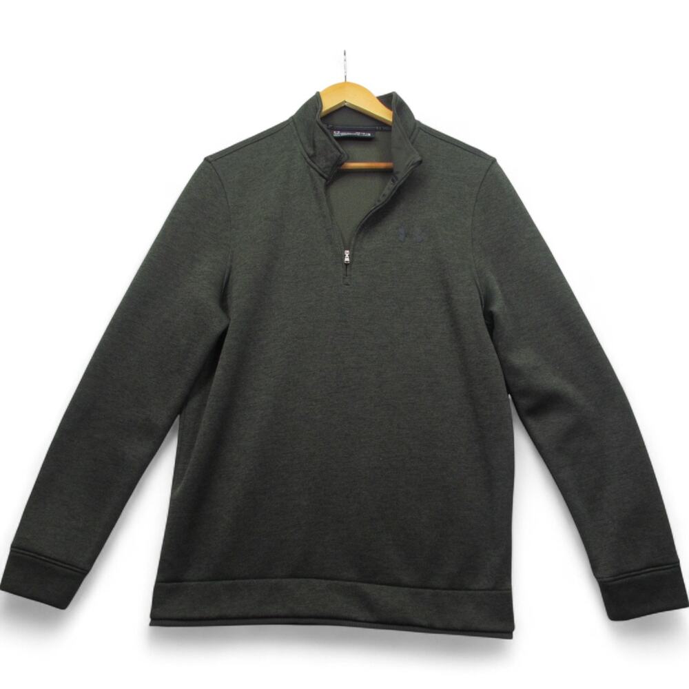 Under Armour ColdGear Golf Pullover - Men's Medium -‎ Green